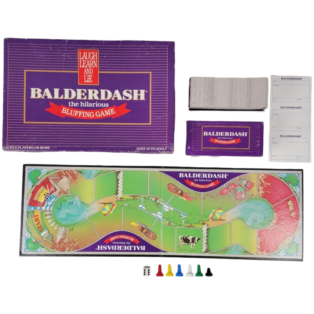 Balderdash The Hilarious Bluffing Game - Gameworks Creations 1984